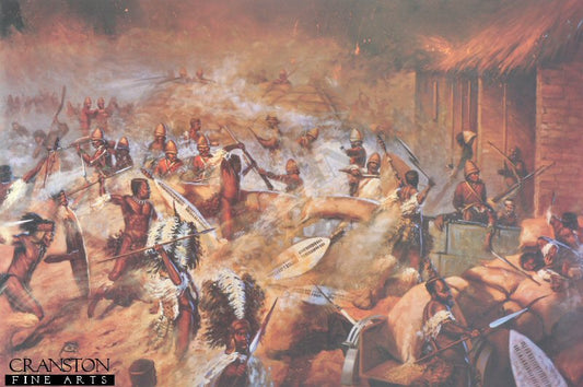 Night of the Zulu by Bud Bradshaw. [Print]