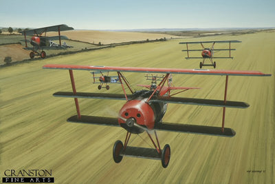 Von Richthofen&#39;s Flying Circus by Ivan Berryman. [Postcard]