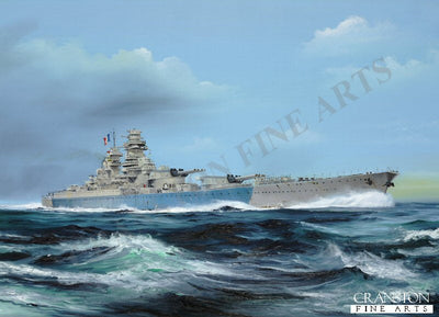 Richelieu at Sea by Randall Wilson. [Postcard]