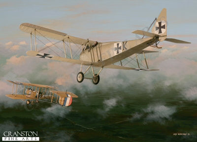 Leutnant Hans von Keudell by Ivan Berryman. [Postcard]