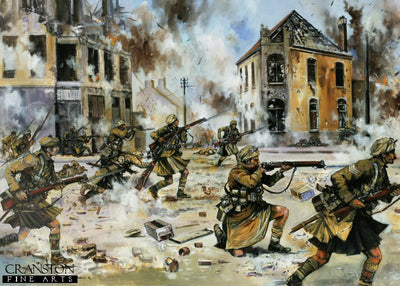 Faster Boys - Give Them Hell! Loos, September 25th 1915 by Jason Askew. [Postcard]