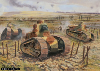 Baptism of Fire - St Mihiel Salient, 12th - 15th September 1918 by David Pentland. [Postcard]