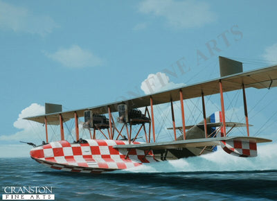 Felixstowe F.3 by Ivan Berryman. [Postcard]