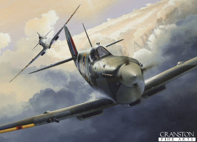 Spitfire Alley by Ivan Berryman. [Postcard]
