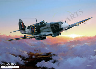 Spitfire F Mk21 by Ivan Berryman. [Postcard]