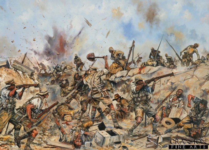Gallipoli - Courtneys Trench by Jason Askew. [Postcard]