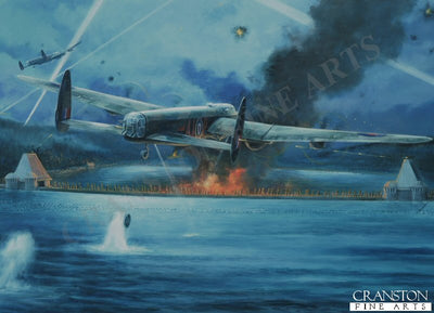 GONER 58A - Mohne Dam, Germany, 17th May 1943 by David Pentland. [Postcard]