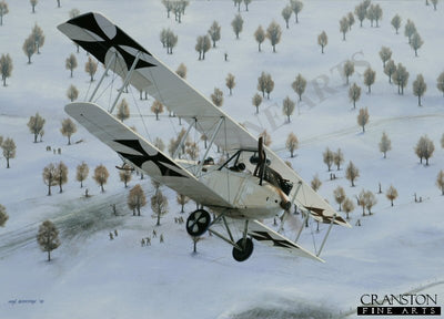 Aviatik B.1 by Ivan Berryman. [Postcard]