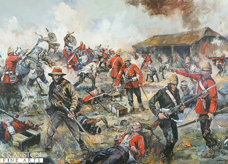 Rorkes Drift by Jason Askew. [Postcard]