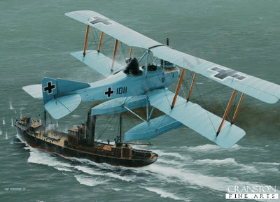 Friedrichshafen FF.33 by Ivan Berryman. [Postcard]