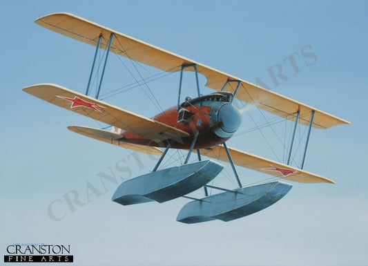 Albatros W.4 by Ivan Berryman. [Postcard]
