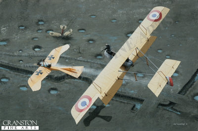 Farman F.40 by Ivan Berryman. [Original Painting]