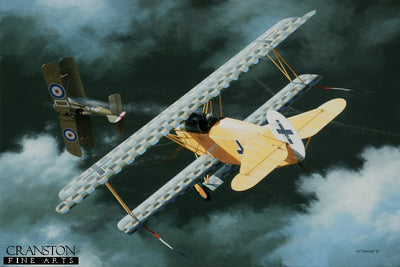 Oberleutnant Erich Lowenhardt by Ivan Berryman. [Postcard]