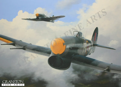 Typhoon! by Ivan Berryman. [Postcard]