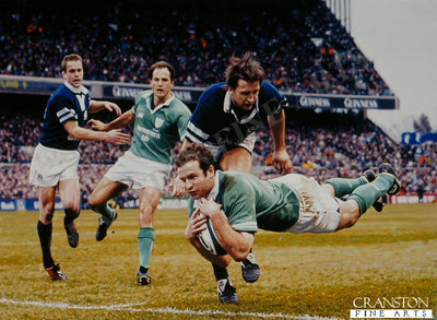 Ireland 2004 Triple Crown by Darren Baker. [Original Painting]