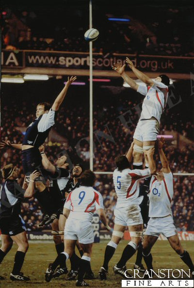 Calcutta Cup 2006 by Darren Baker. [Original Painting]