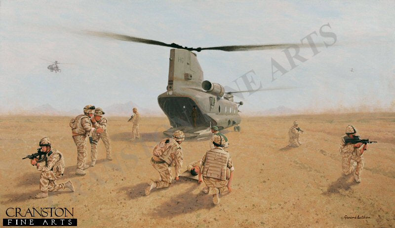 MERT Pick-Up by Graeme Lothian. [Original Painting]