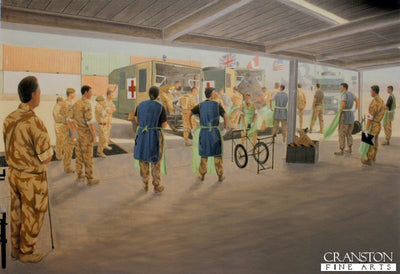 Joint Forces Medical Group by Graeme Lothian. [Original Painting]