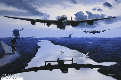 Dambusters - The First Wave by Ivan Berryman. [Postcard]