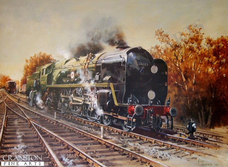 Ready to Roll by Terence Cuneo. (B) [print]