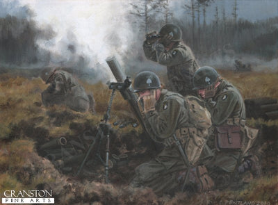 Fire for Effect by David Pentland. [Original Painting]
