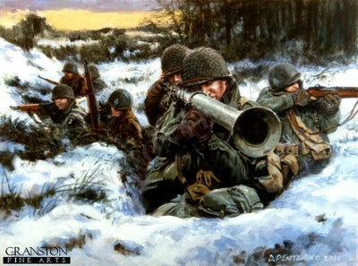 Tank Killers by David Pentland. [Original Painting]
