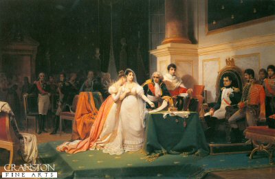Divorce of Empress Josephine by H Schopin (B) [print]