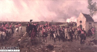 Wellingtons March From Quatre Bras to Waterloo by Ernest Crofts (B) [print]