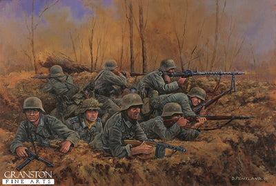 Cross of Iron, Russia, Summer 1942 by David Pentland. (B) [print]