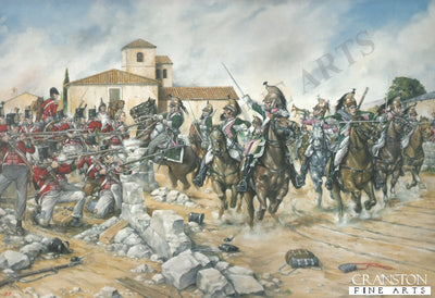 87th Regiment at the Battle of Vitoria by Brian Palmer [Original Painting]