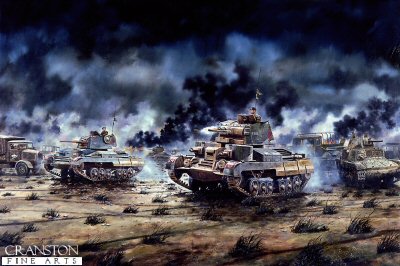 The Battle of Beda Fomm  by David Rowlands (C) [print]