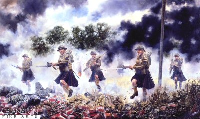The Queens Own Cameron Highlanders by David Rowlands (C) [print]