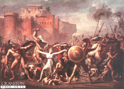 The Sabine Women by Jacques Louis David (B) [print]