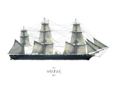 HMS Warrior 1860 by Tony Fernandes. [print]