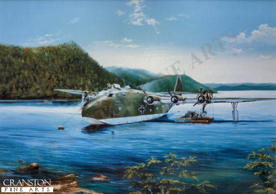 Blohm and Voss Bv222, Norway 1945 by Randall Wilson. (B) [print]