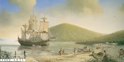 HMS Endeavour by Brian Wood (B) [print]