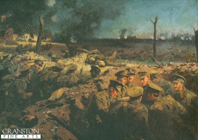The Suffolks at Neuve Chapel by Frank Dadd (B) [print]