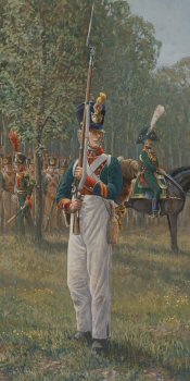 Tireur D Elite by Mark Churms. [Original Painting]