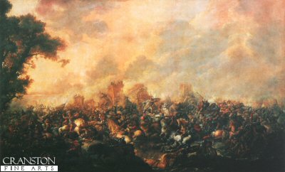 Defeat of Darius by Alexander the Great 331BC by Francois Louis Joseph Watteau (B) [print]