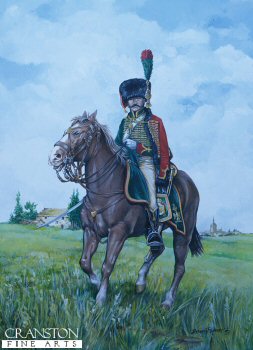 Chasseur a Cheval by Brian Palmer [Original Painting]