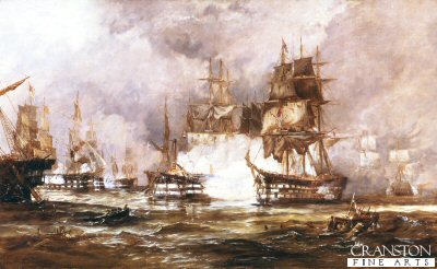Battle of Trafalgar by George Chambers (C) [print]