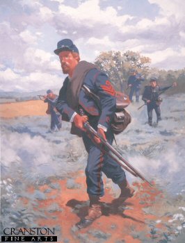 Sergeant 23rd Pennsylvania Infantry Zouaves 1863 by Jim Lancia [Original Painting]