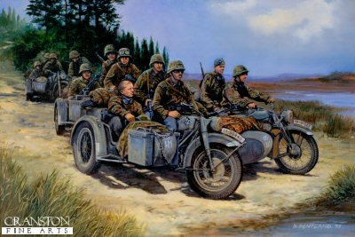 The Magician, Balkans, 11th April 1941 by David Pentland. [print]