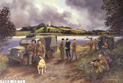 Search on the Quoile, 1985 by David Pentland. [print]