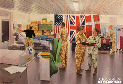 Bastion Hospital - Intensive Care by Graeme Lothian. [Original Painting]
