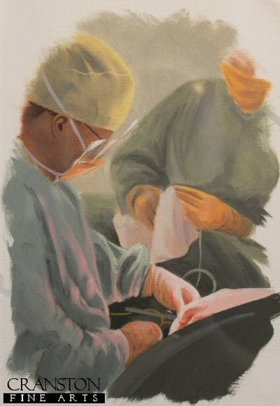 Surgeon Study by Graeme Lothian. [Original Painting]