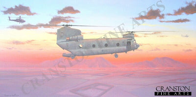 En Route to Sangin Valley by Graeme Lothian. [Original Painting]