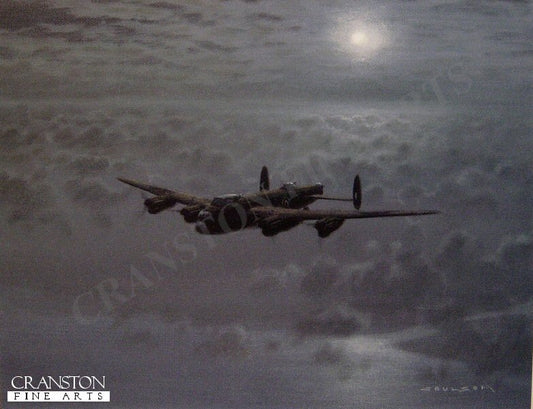 Moonlit Lancaster by Gerald Coulson [Print]