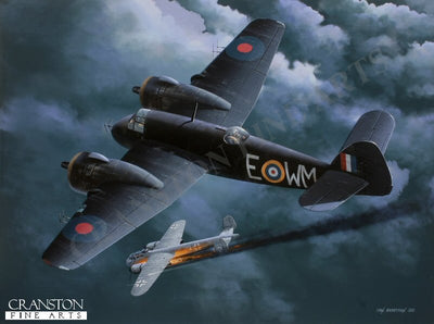Tribute to Flight Sergeant Ladislaw Bobek by Ivan Berryman. [Original Painting]