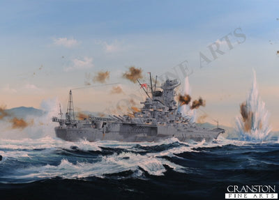 Death of a Titan - Musashi by Randall Wilson. [Postcard]